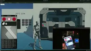 Unity 3D Virtual smartphone can install and run HTML5 apps