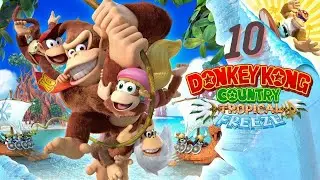Donkey Kong Country Tropical Freeze - 200% Primeira Vez PART 10
