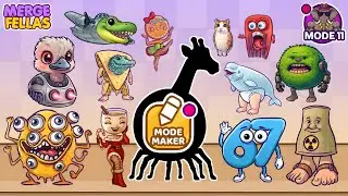 Merge Fellas Italian Brainrot 24 Maker Mode 11 Gameplay | NEW MODE &ndash; Reaching Max Level