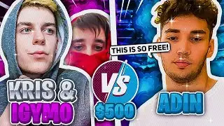 Адин Ханчо предложил мне поспорить на 500 долларов, и я согласился.