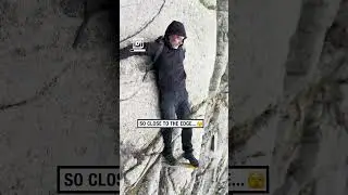 This mountain edge illusion is crazy 🤯 (🎥: ViralHog)