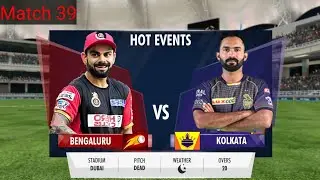 RCB Vs KKR IPL 2020 | Match 39 | Prediction | Highlights | Wcc3 | Hot Events