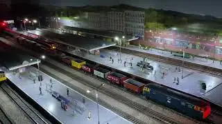 Cardiff Central Nighttime running session