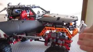 LEGO Technic 9398 4x4 Crawler On Action