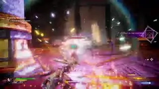 Godfall on PS5 farming for xp.