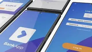 3D Mobile Phone App Promo #aftereffects #3dpromo #motiongraphics #animation