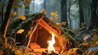 Fall Asleep Fast with Rain & Fire Sleep Sounds &ndash; Relaxing Nature Sounds for Sleep #sleepsounds
