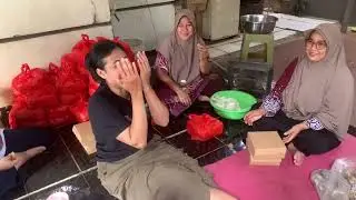 Kumpul2 buat acara syukuran rambut reygan🤗