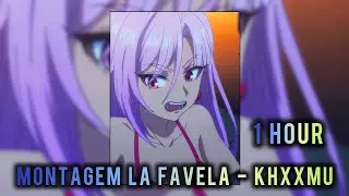 1 HOUR || MONTAGEM NA FAVELA - KHXXMU || SLOWED+REVERB || LIZ SMART EDIT