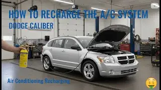 Dodge Caliber AC Not Cold? EASY DIY Air Conditioning Recharge! (Freon Refill)