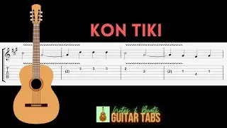 The Shadows- Kon Tiki GUITAR TAB