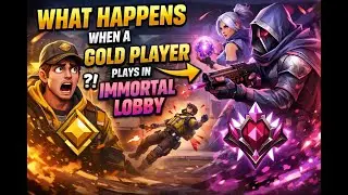 WHEN A GOLD PLAYER PLAYSS IN IMMORTAL LOBBY | #valorant