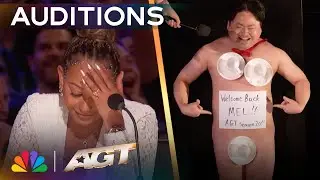Wes-P Gets Naked (Again!) For The Ultimate Mel B Welcome Back Surprise! | AGT 2025