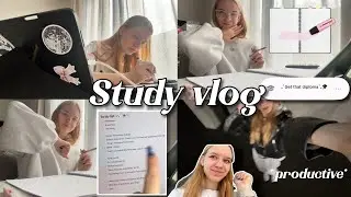 Productive weekend ☆ exam prep, study motivation, 🎓