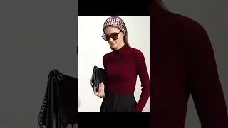 Amii Minimalism Women's Sweaters Fashion Polo Collar Wool Pullover