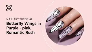 BLUESKY | CRYSTAL CANDY CAT EYE GEL | Butterfly Wings in Purple