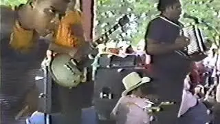 John Delafose  - Grand Marais Trail Ride 1989  - La Misère M'a Fait Brailler and Hungry Man Blues