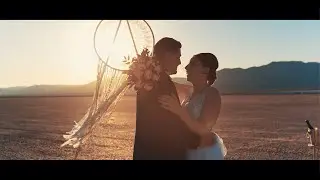 Elopement / Mariage Dry Lake Bed - Marie & Arthur - October 12th 2021