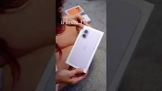 iPhone 17 LAVENDER quick unboxing