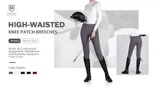 Knee Patch Riding Breeches | Versatile Style for Training & Competition