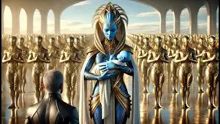 The alien woman’s baby wouldn’t stop crying—until a human soldier stepped in, and everything changed