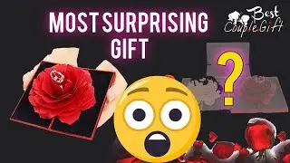 MOST SURPRISING GIFT FOR GIRLS! POP UP ROSE RING BOX