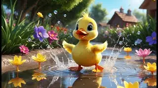 Little Baby Duck Goes Quack Quack Quack | Cheerful Duck Song for Toddlers | Fun Animal Rhyme