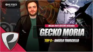 GECKO MORIA ⚫ | TOP 8 One Piece Milan Regional 2024 🎯 Deck Profile - Angelo Truscello