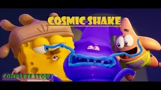 Spongebob Squarepants - Cosmic Shake Game - Full Story Uncut 60FPS PC