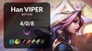 Han Viper Miss Fortune vs Jhin BOTTOM - KR  Patch 14.17