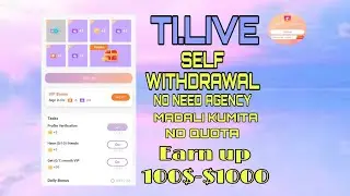 TI.LIVE bagong trend nanaman napakadali kumita self withdrawal pa try mona