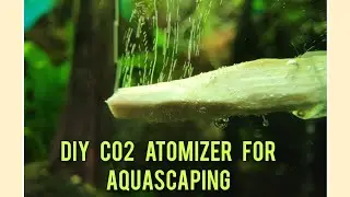 AQUASCAPING DIY CO2 ATOMIZER FOR FREE. AQUAACAPING STEP BY STEP