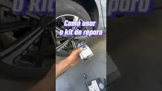 Como usar o kit de reparo de pneu da Byd ?!