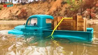 1949 Ford F1 Pickup DEEP Water Drive | FMS ROCHOBBY 1/18 Magnum | Cars Trucks 4 Fun