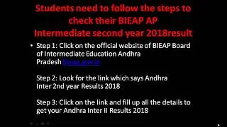 Andhra Pradesh (AP) Inter Results 2018: AP Inter 2nd Year Results Will be Out Today