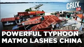 LIVE | Hundreds Evacuated As Typhoon Matmo Makes Landfall In China, Beiahi City Shut | Weather