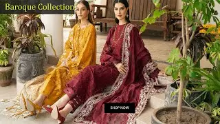 Baroque Latest luxury Lawn Collection | fashionista 2023