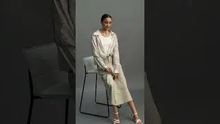 Юбка трапеция Alina shoes.kz 24AS21-Ilabad