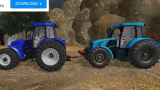 Real Tractor Driving Pull truck Simulator - Real Cargo Tractor Towing Rescue GamePlay#8