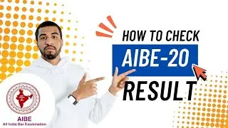 AIBE 20 Result कैसे देखें ? National Legal Tv 