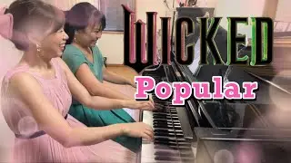 Popular ピアノ連弾／Wicked ふたりの魔女 ポピュラー とっても可愛い曲☆