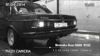 Mercedes 300D W123 Start Up Sound / /fastlane.tv