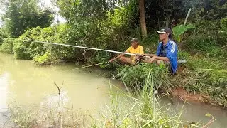 kapan lagih mancing di spot sawah di bawah pohon bikin betah