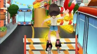 Subway Bus Rush Runner - Monkey VS Mary  - Endless Run Game 