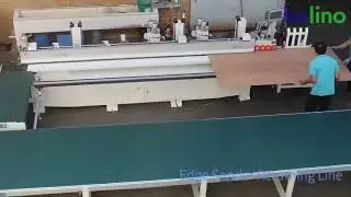 Edge Sander Returning Line for double edge sanding