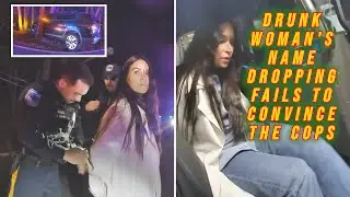 Drunk Woman Tries Name Dropping With a PBA Card After Crashing her Car