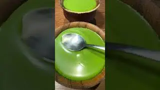 Puding Matcha Lumer , Viral #pudding #pudingmatcha #dessert #dessertrecipe