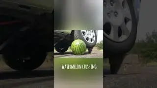 watermelon crushing #crushingstuff #automobile #crushing #hydraulicpress #asmr #toys#crushingcrunchy