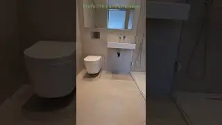 Microcement Bathroom stylish, seamless, waterproof #microcement  #seamlessdesign  #stylishbathroom