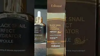 Eshumi  black snail 🐌 perfect hydration